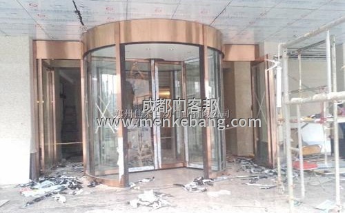 自動旋轉(zhuǎn)門不轉(zhuǎn)了故障維修