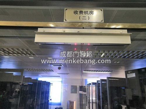 玻璃門裝門禁,雙開門玻璃加裝門禁,無框玻璃門門禁安裝